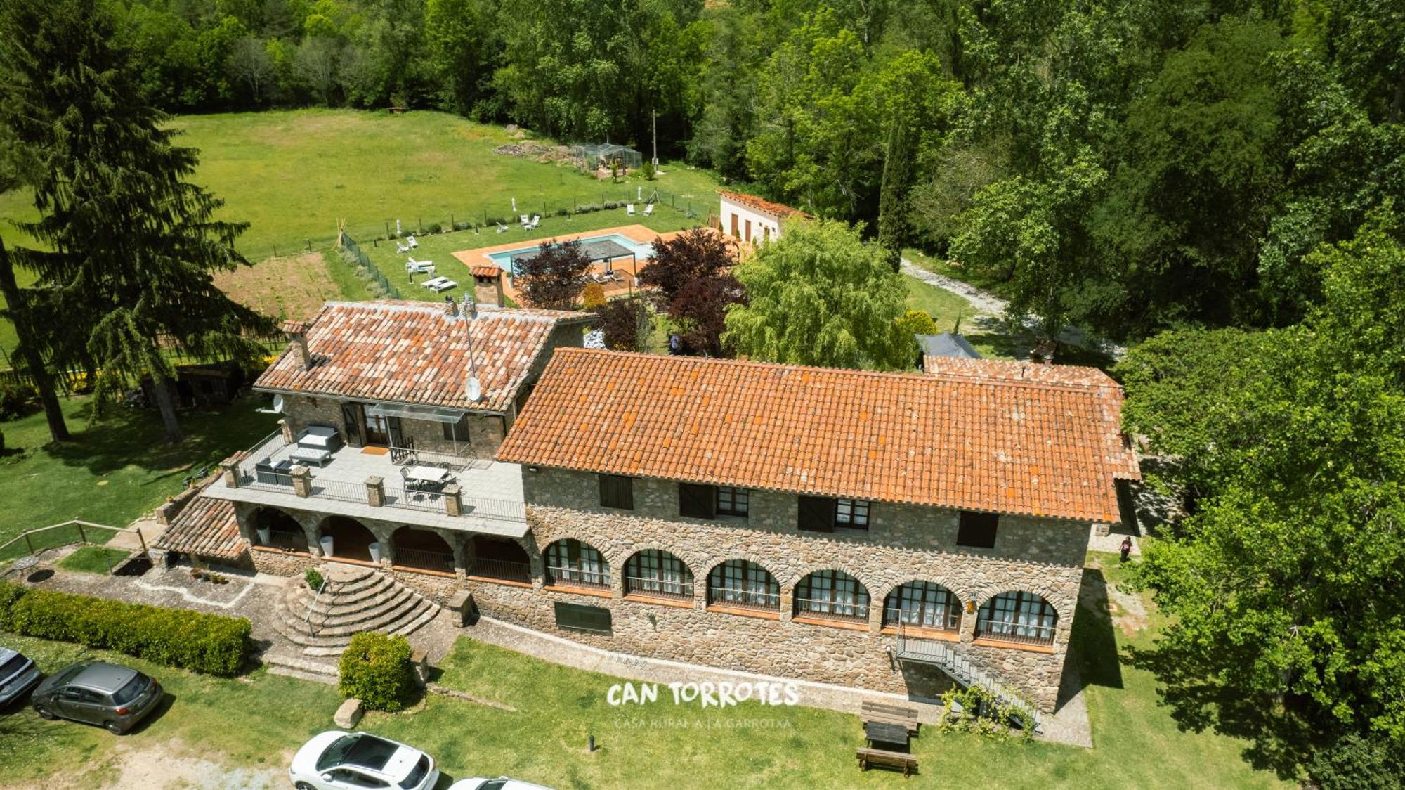 Can Torrotes La Vall de Bianya Exteriér fotografie